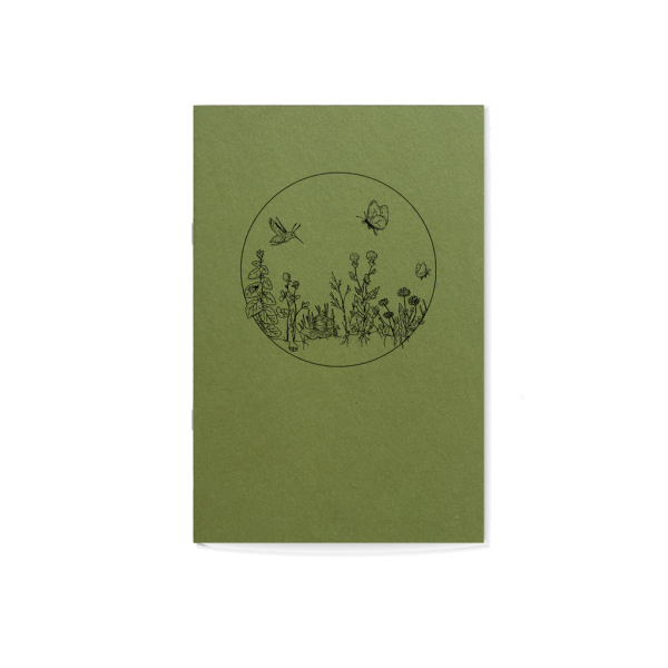 NOTIZHEFT *Blumenwiese im Kreis*