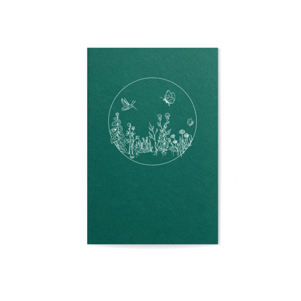 NOTIZHEFT *Blumenwiese im Kreis*