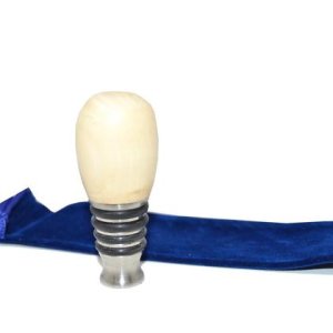 Weinstoppen Weinstöpsel Holz Edelstahl Platane Flaschenverschluss