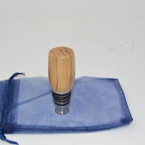 Holz Flaschenverschluss Weinstöpsel Weinstoppen Zeder Unikat