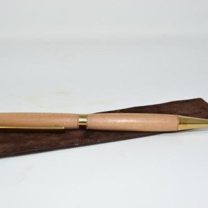 Holz Kugelschreiber Drehkugelschreiber Erle Unikat