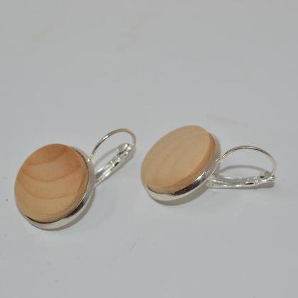 Holz Ohrringe Trachtenschmuck Ohranhänger Zirbe Ohrschmuck Schmuck 2