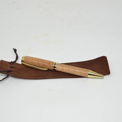 Holz Kugelschreiber Drehkugelschreiber Eiche Unikat handmade