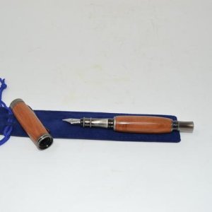 Holz Füllfeder Füller aus Holz Schraubkappe Handarbeit Geschenk Unikat