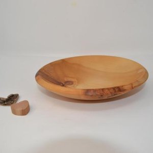 Holzschale Holzschüssel 20 cm Zirbenschale Handarbeit Unikat