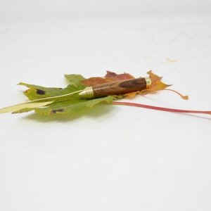 Holz Brieföffner aus Holz Goldregen Handarbeit Unikat Geschenk Gravur