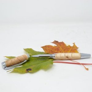 Holz Rollerpen Kugelschreiber Stift Esche Handarbeit Geschenk