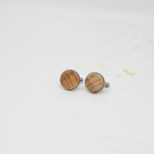 Holz Manschettenknöpfe Weide handmade Geschenk made in austria