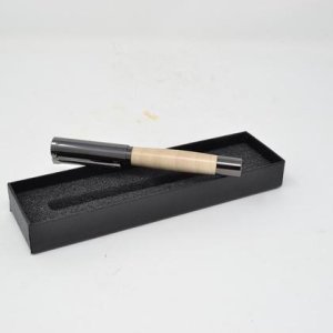 Holz Füllfeder Füller Hainbuche gun metal Unikat Geschenk handmade Schreibgerät