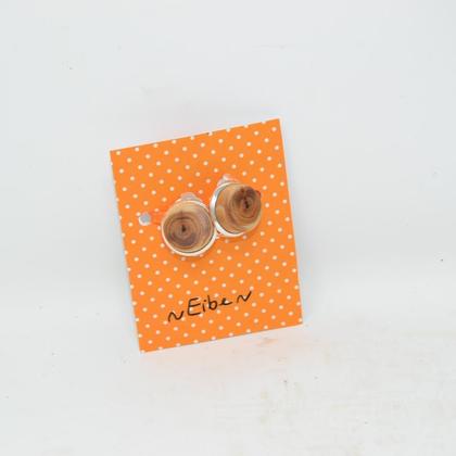 Holz Ohrclips 1