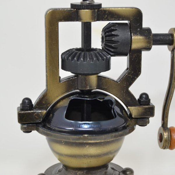 Holz Gewürzmühle Mühle Birne Pfeffermühle antik optik Geschenk - Image 3