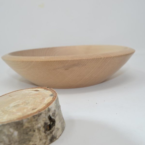 Holzschale Obstschale Holzschüssel Ahorn 21x6  cm handmade made in austria - Image 4
