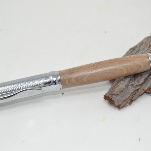 Holz Kugelschreiber Drehkugelschreiber Stift Walnuss Geschenk Unikat handmade - Image 2