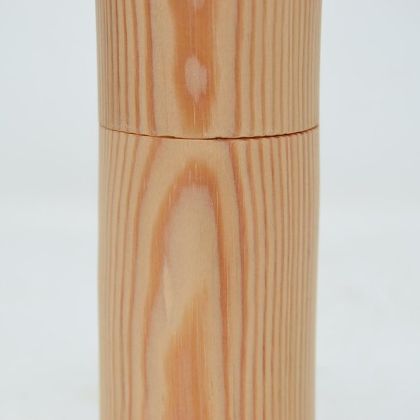 Holz Gewürzmühle Salzmühle Lärche Pfeffermühle crushgrind handmade Geschenk - Image 2
