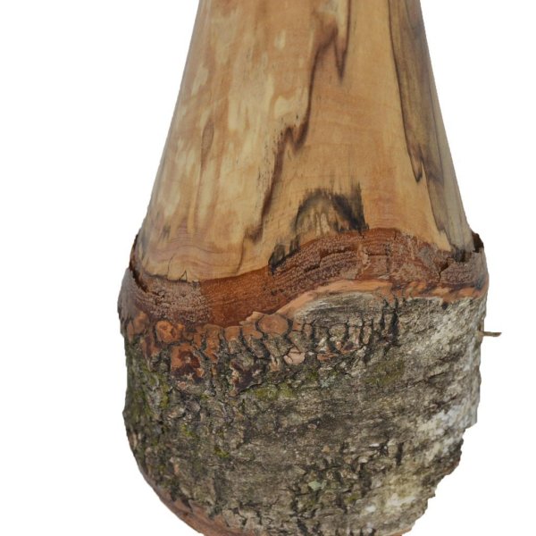 Holzvase Vase 20 cm Birkenholz Blumenvase Vase Holzdekoration Geschenk - Image 3