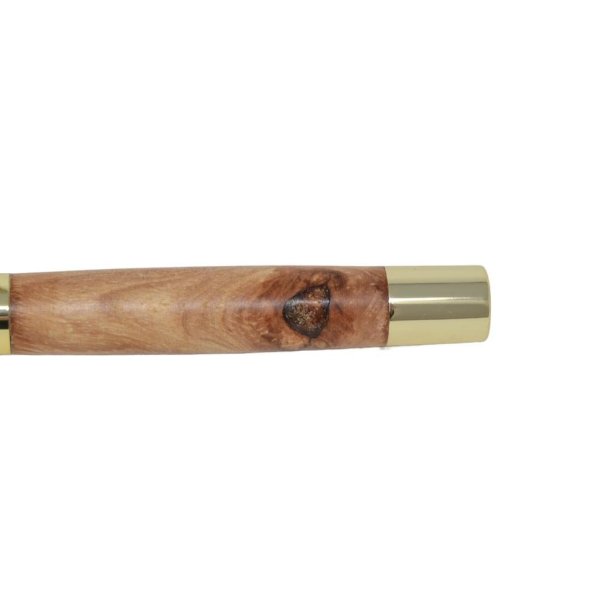 Holz Rollerpen Rollerball Apfel Pen Geschenk handmade - Image 3