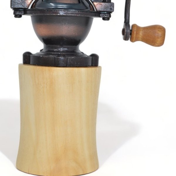 Holz Gewürzmühlen Set Walnuss Pappel Geschenkset Pfeffermühle Salzmühle - Image 3