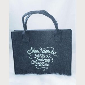 Filzshopper „slow down“