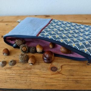 Zipptascherl – blau