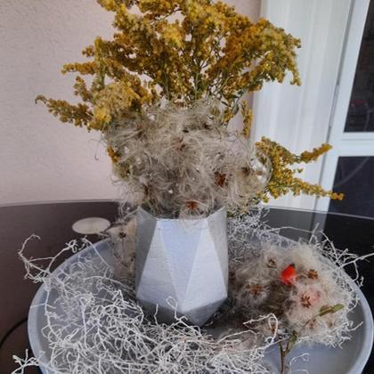 Beton Deko Vase