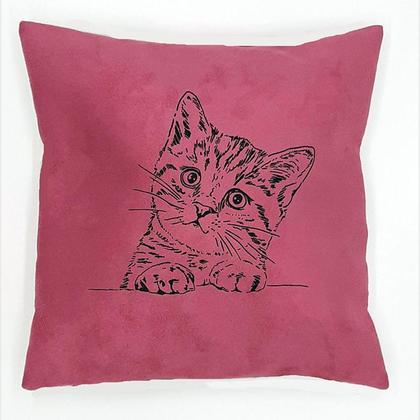 Kissen "Katze" mit Zirbenfüllung