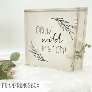 Erinnerungskiste – grow wild