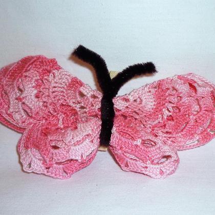 Schmetterling rosa