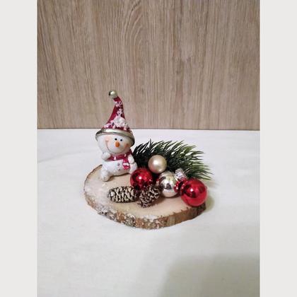 Holzscheibe Olaf