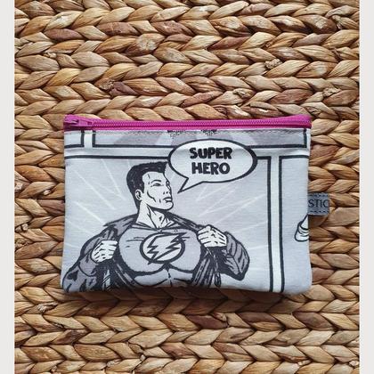 Stofftascherl Comic Superheld