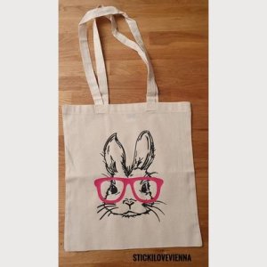 Stofftasche Hase