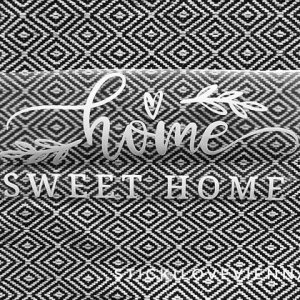 Aufkleber home sweet home