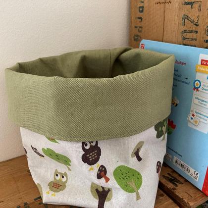 Textil Aufbewahrung Utensilo aus Stoff "Waldtiere"