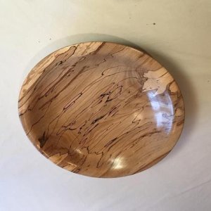 „Pilzschale“,gestockte Buche, dm 36 cm,