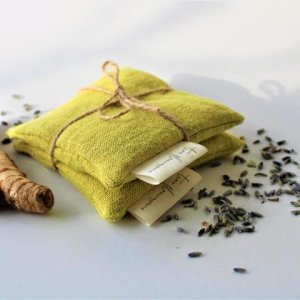 BIO HANF LAVENDELKISSEN 2ER SET – KURKUMA