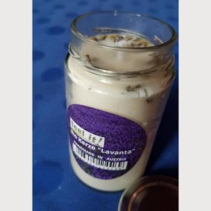 Bio Kerze „Lavanta“ im Glas