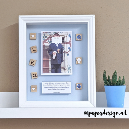 Shadow Box "Erstkommunion"