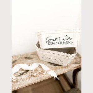 Kartonschachtel „Genieße den Sommer“