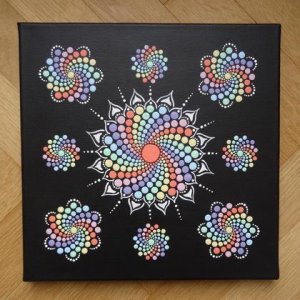 Bild „Wirbel“ in pastell