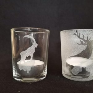 Teelichtglas