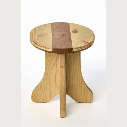 Holz Blumentisch