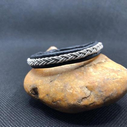 Samiarmband schwarz