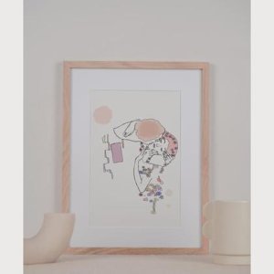 Der Kuss A4 Print
