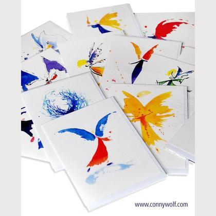 Engel Set - Alle Billets mit Spruch