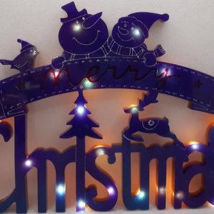 Merry Christmas 4 beleuchtet