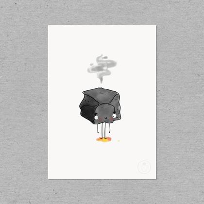 Print Kohle A5