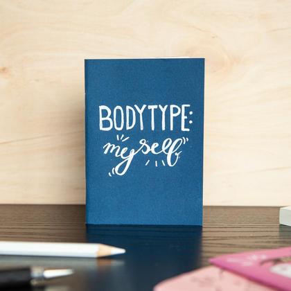 Notizbuch "Bodytype"