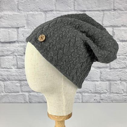 Beanie dunkelgrau