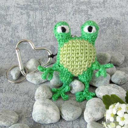Schlüsselanhänger Frosch
