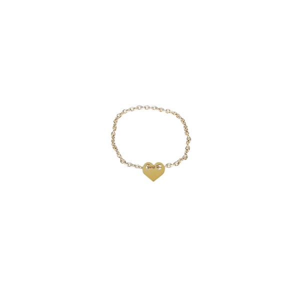 Kettenring tiny heart
