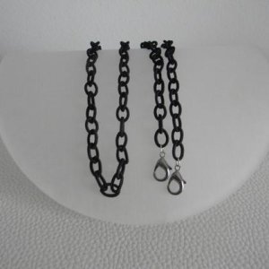 Maskenkette Glieder schwarz